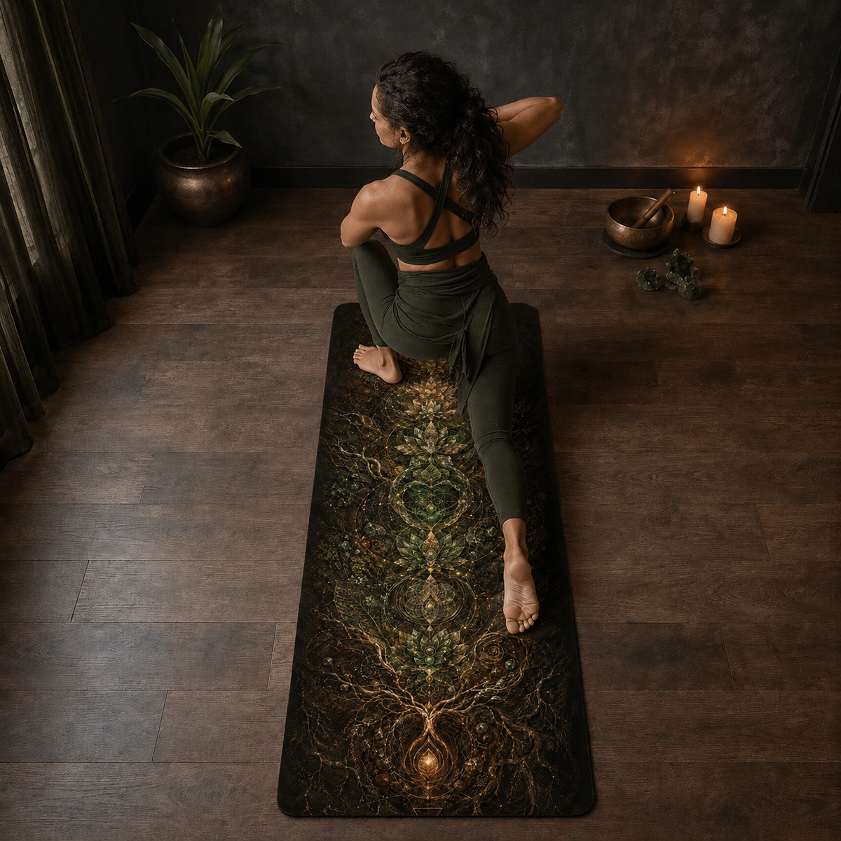 The Ancient Root ✦ Earth Element Flow Yoga Mat