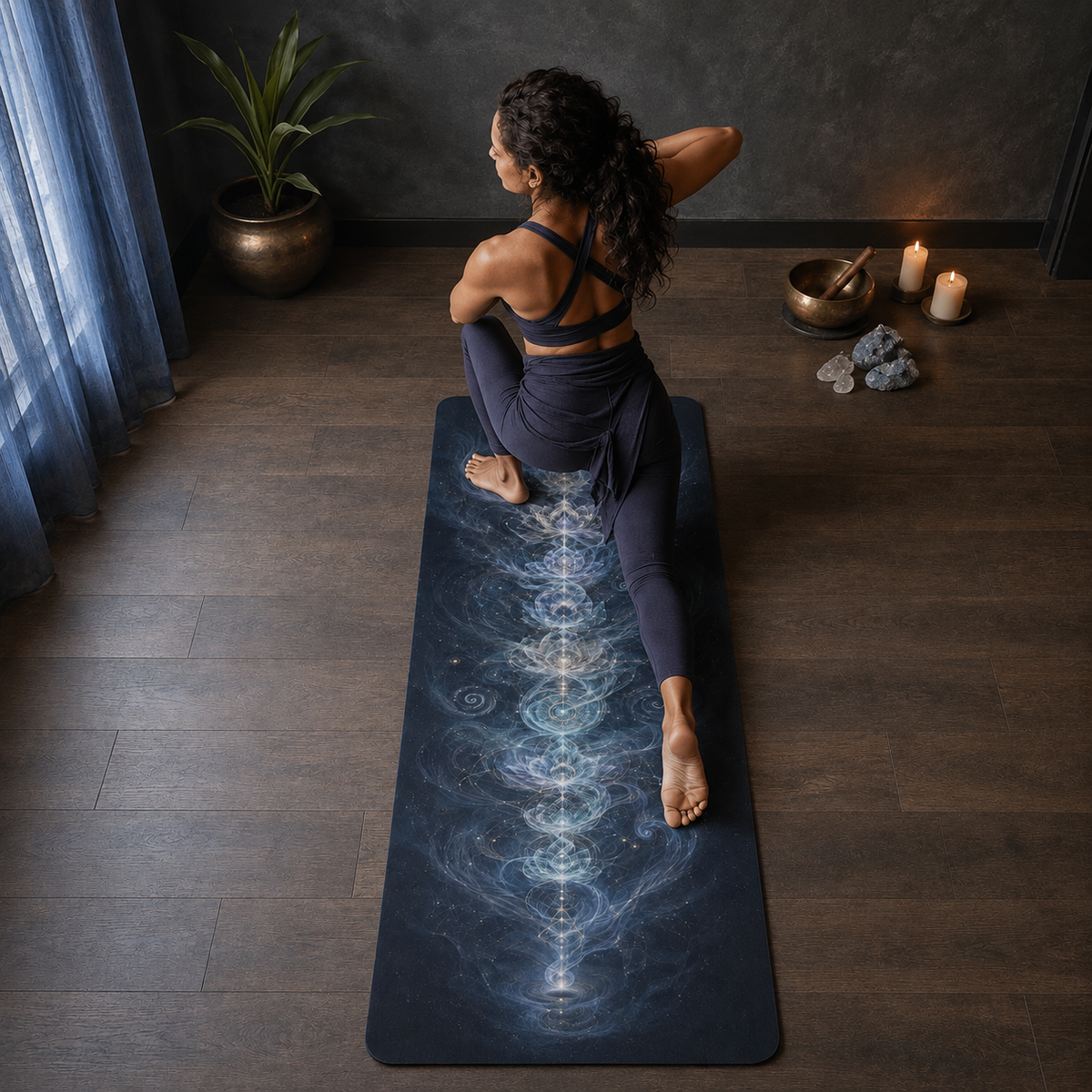 The Sacred Breath ✦ Air Element Flow Yoga Mat